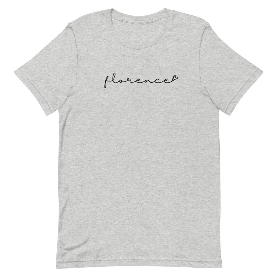 Florence Love T-shirt Florence Shirt Florence Italy Shirt - Etsy