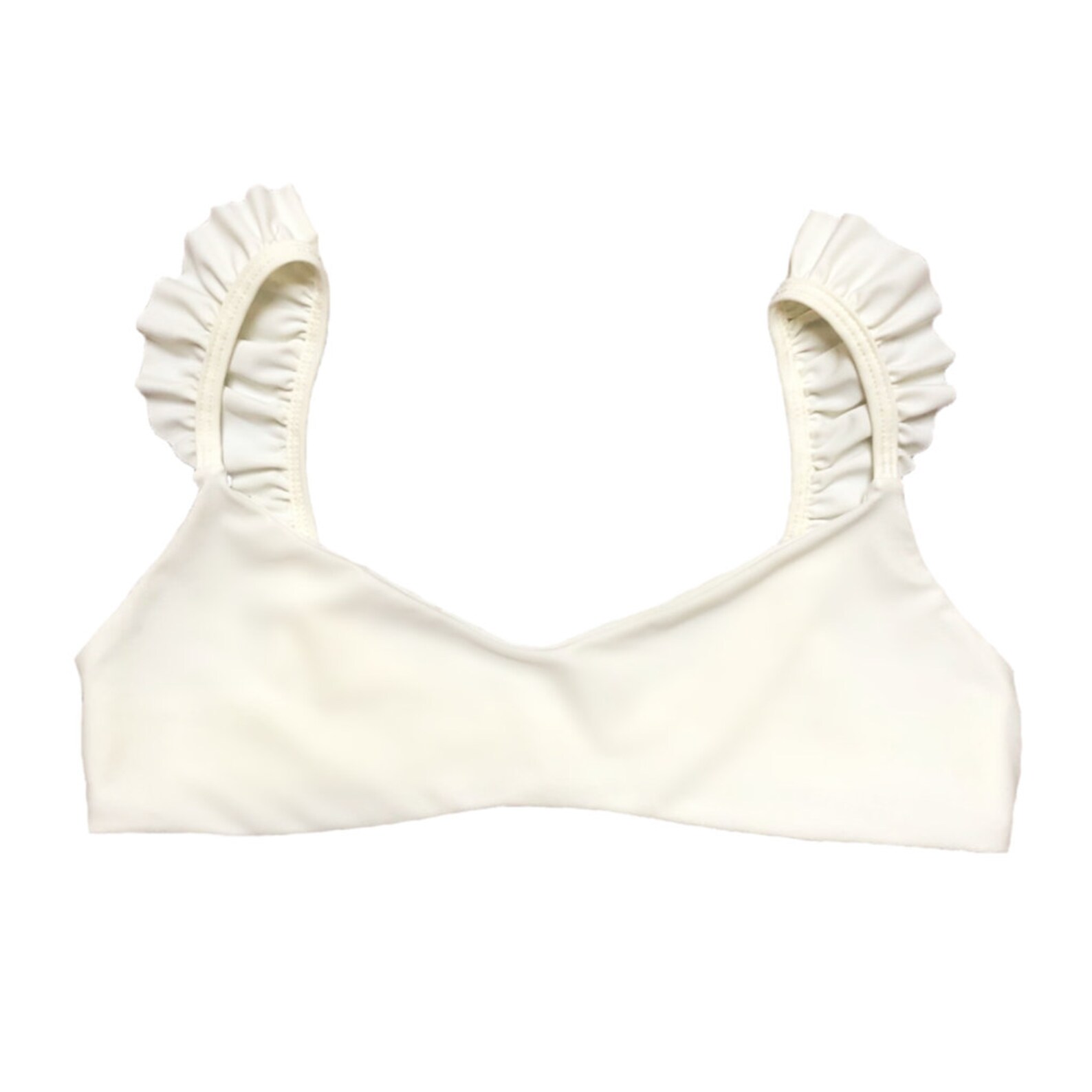 Willa Top by Tarlow Swim Ruffle Bikini Top Cute Swimsuit Etsy