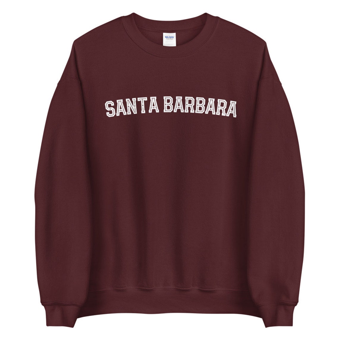 Santa Barbara Crewneck Sweatshirt Santa Barbara Shirt | Etsy