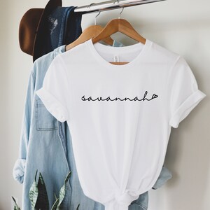 Savannah Love T-shirt - Savannah-skjorta - Savannah Georgia-skjorta - Georgia-gåva - Savannah GA-gåva - Savannah Bachelorette - Savannah GA bild 2