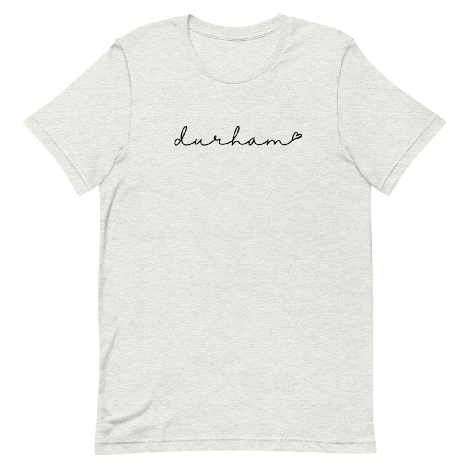 Durham Love Tshirt Durham Shirt Durham Tshirt Raleigh Etsy Norway