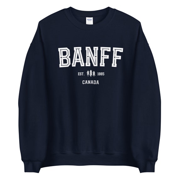 Banff Crewneck Sweatshirt Banff National Park Sweatshirt - Etsy