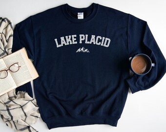 Lake Placid Mountains Sweatshirt - Lake Placid Sweatshirt - Adirondack Mountains Shirt - Lake Placid Sweatshirt - Lake Placid T-Shirt