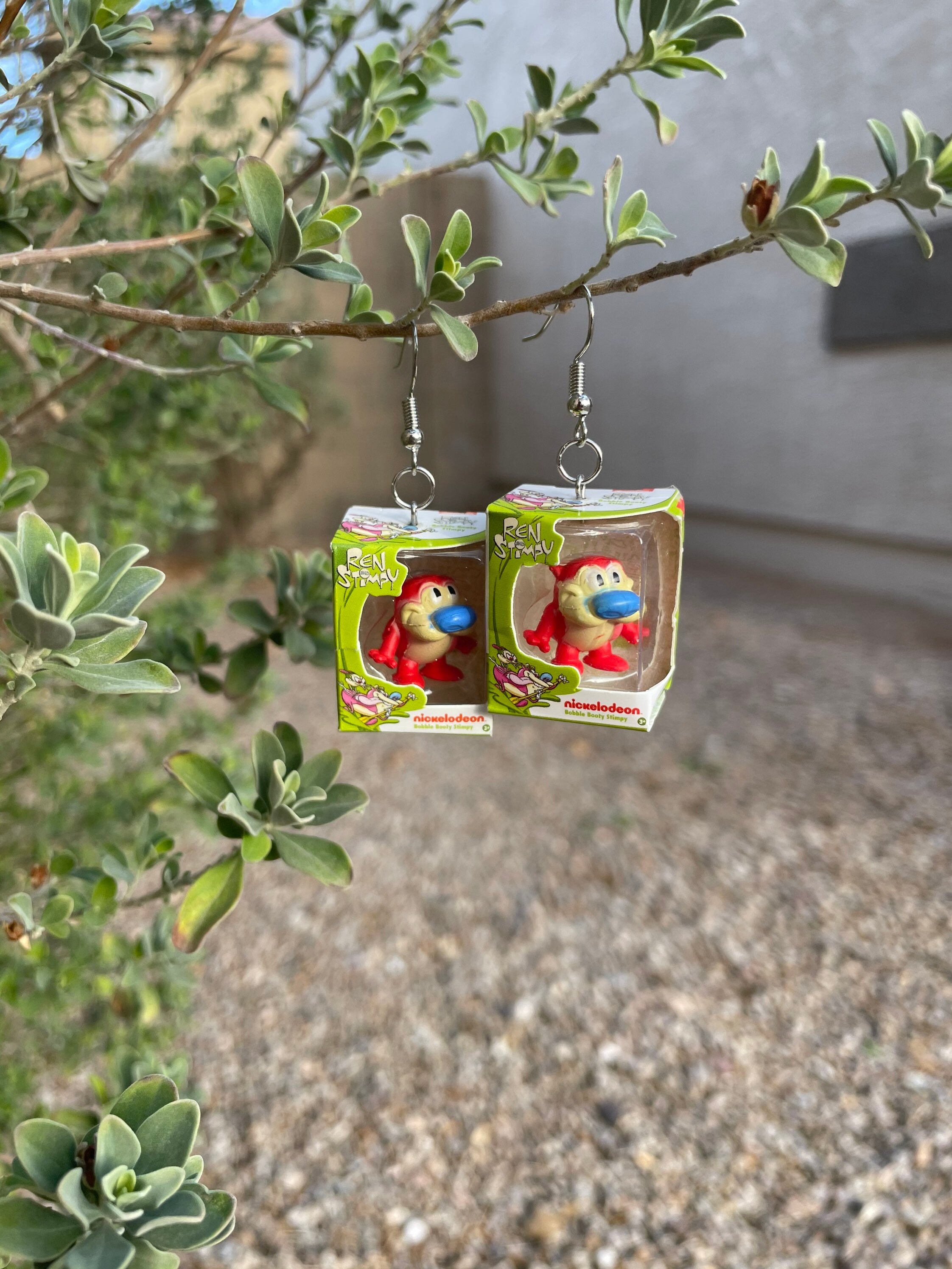 Mini Toy Brand Earrings Etsy