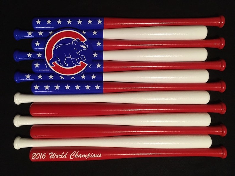 Baseball Bat Flag Custom Made Etsy