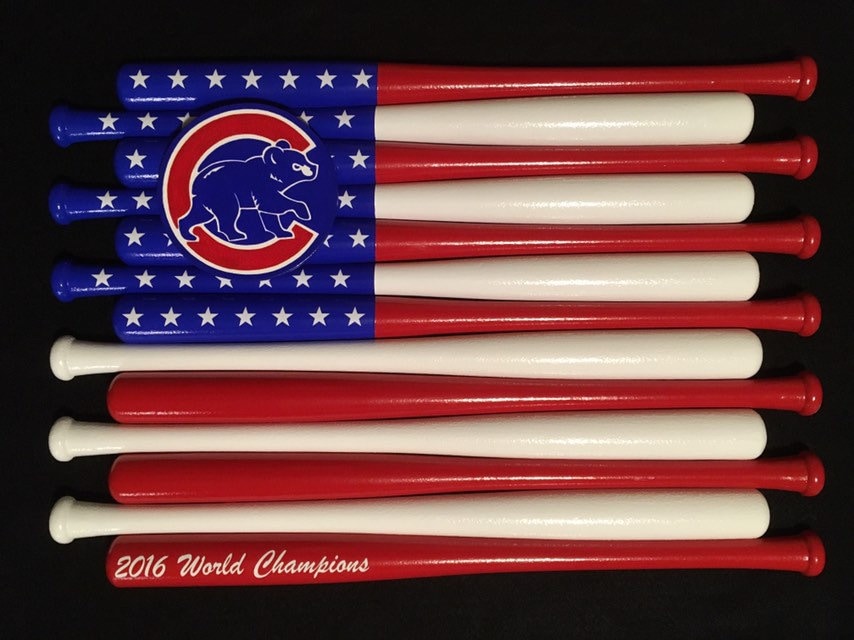 Baseball Bat Flag Custom Made Etsy