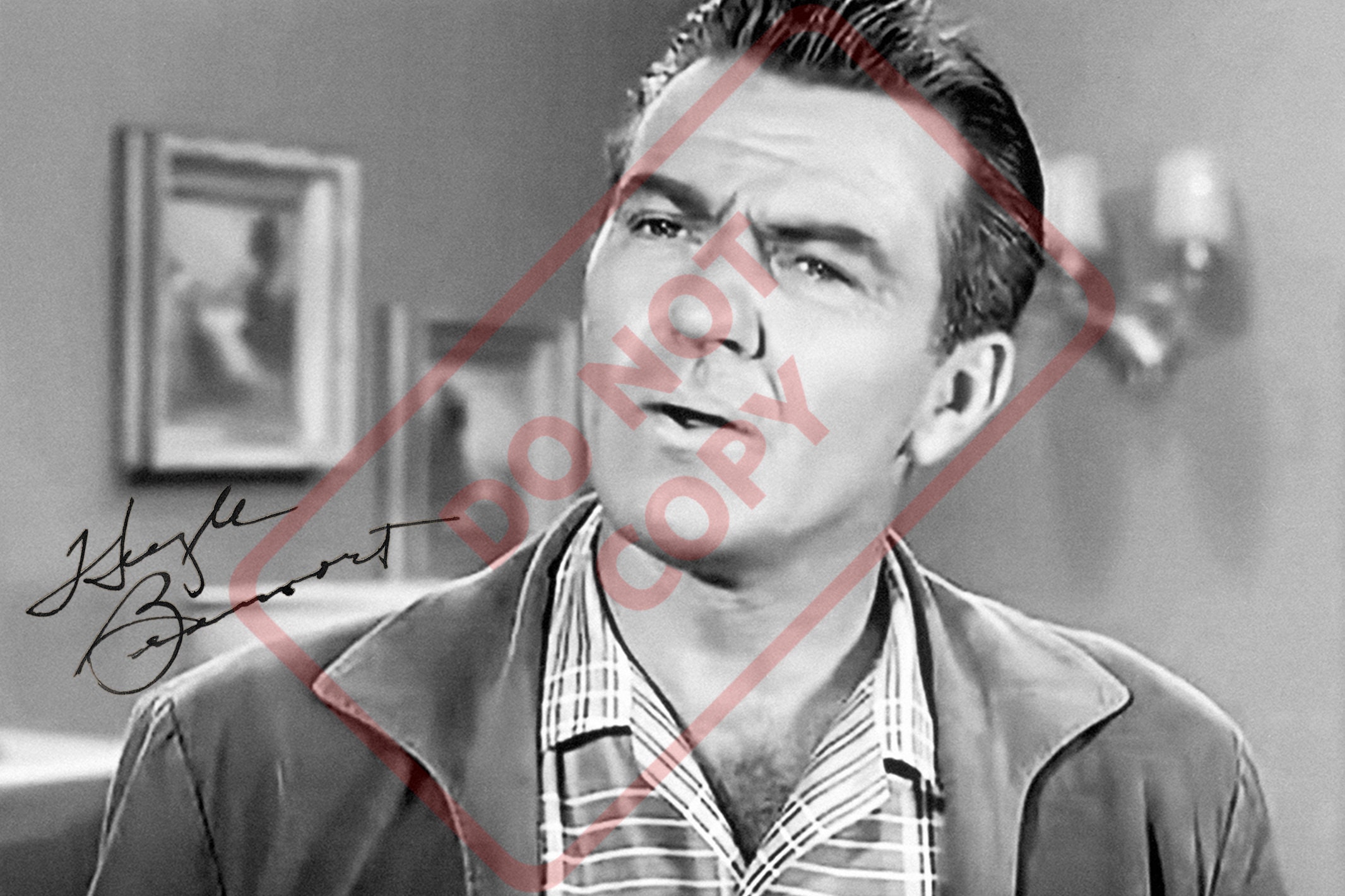 Hugh Beaumont Leave it to Beaver 85x11 Signiertes Reprint Etsy