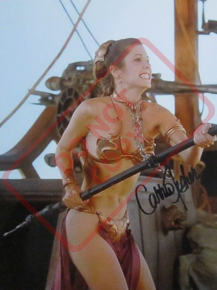 Carrie Fisher Princess Leia Nude