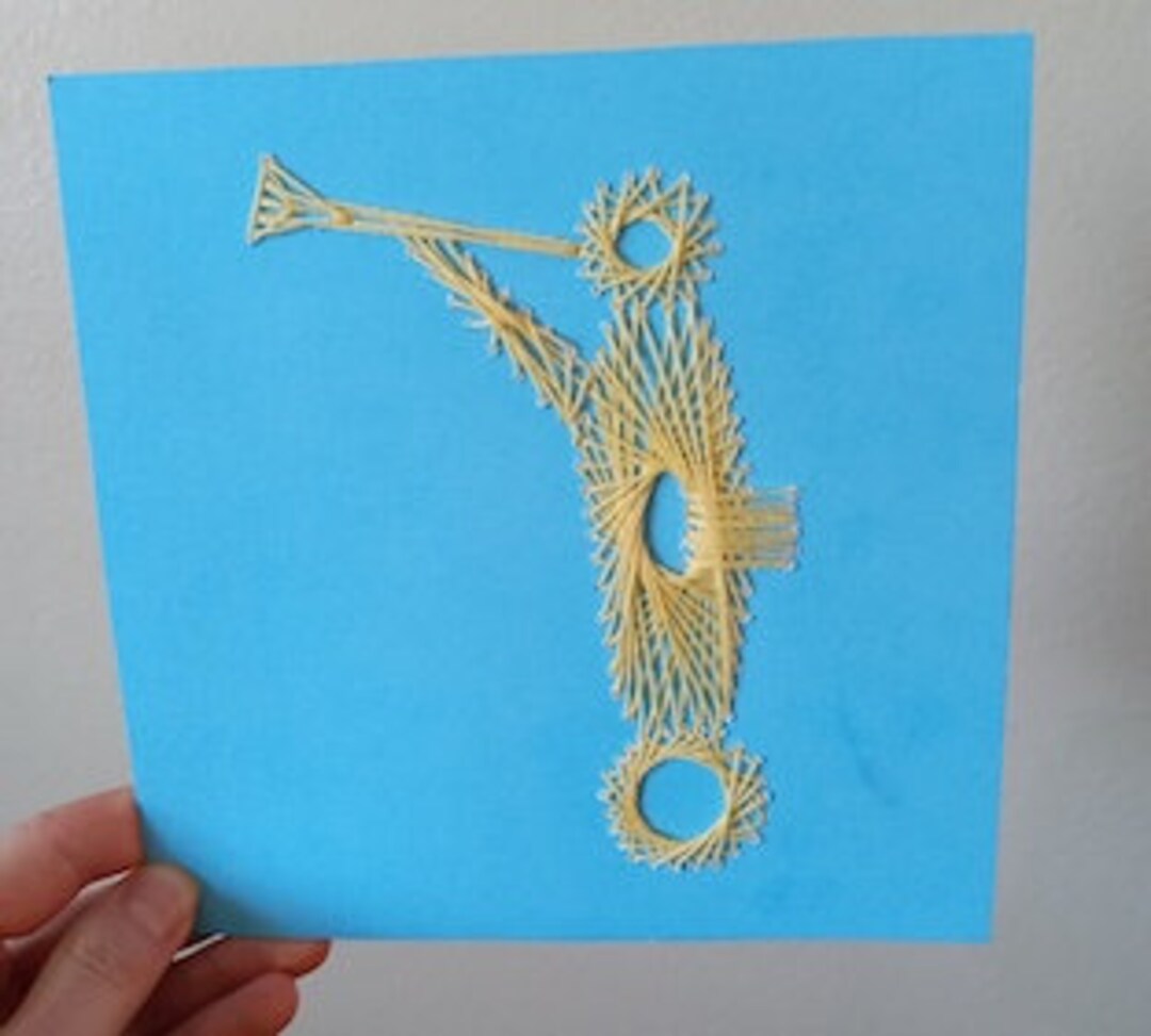 Angel Moroni String Art Kit - Etsy