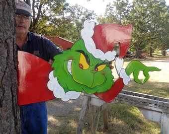 Grinch Outdoor Christmas Decorations