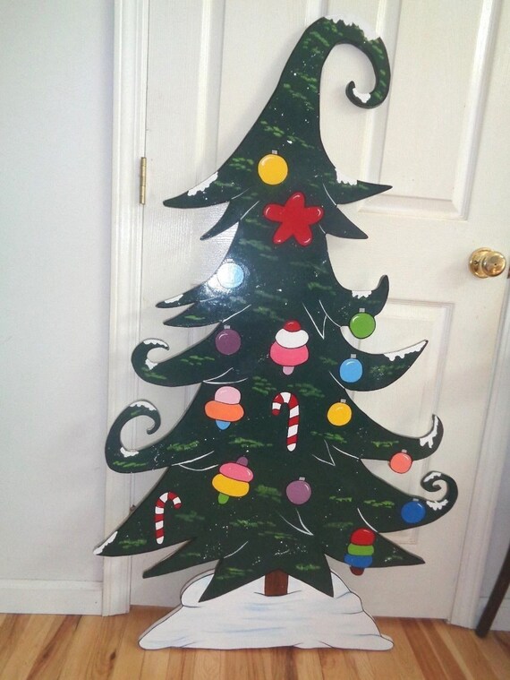 Grinch Whoville Tree Christmas Yard Art Decoration Etsy