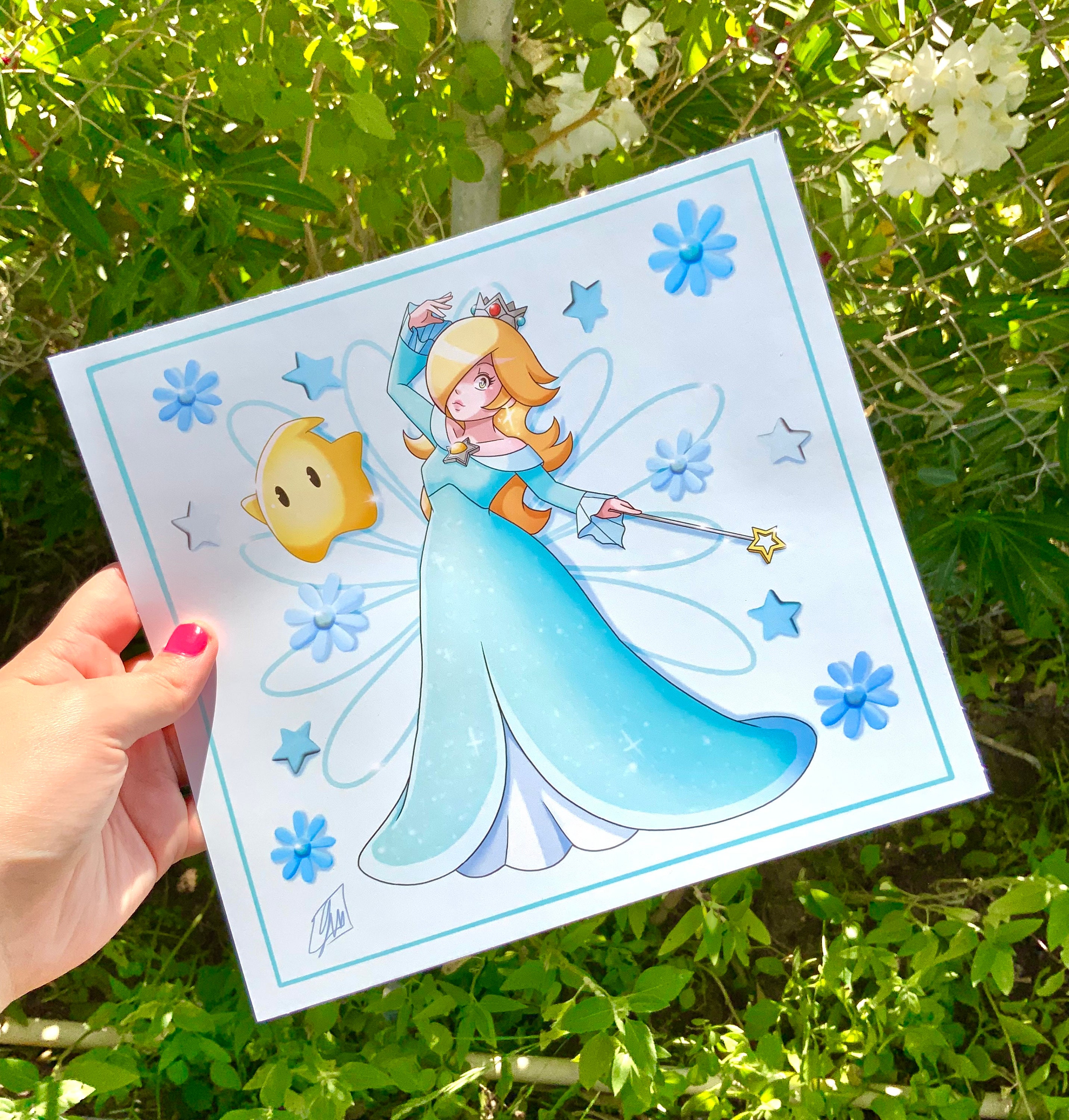 Princess Rosalina Print - Etsy