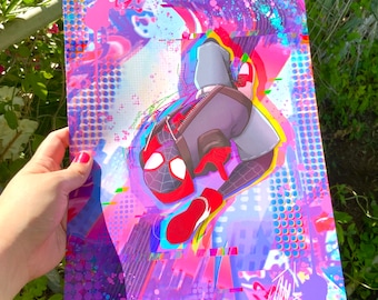 Miles Morales Illustration Print