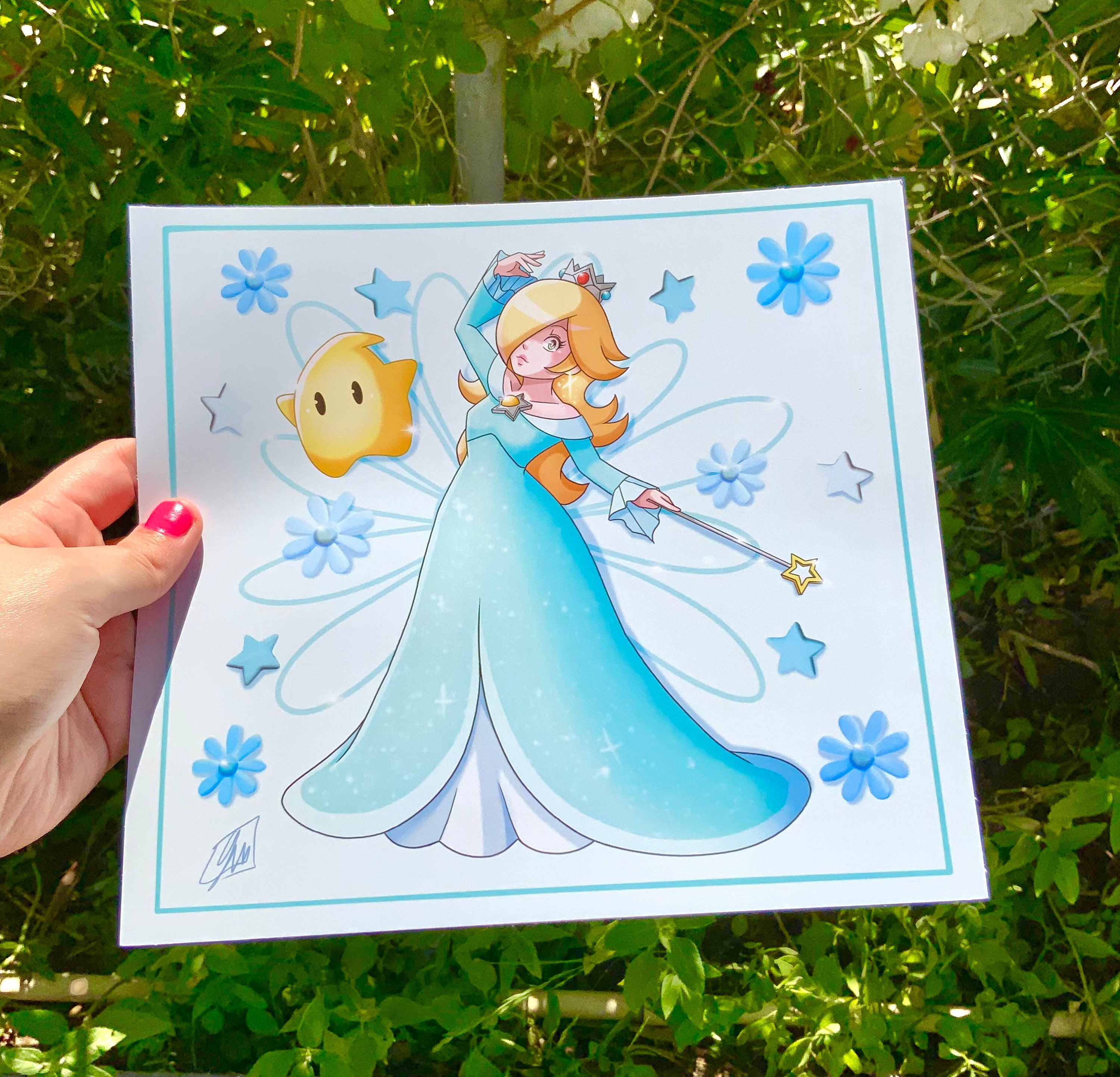 Princess Rosalina Print - Etsy