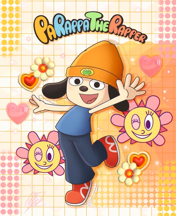 Parappa the Rapper Print - Etsy