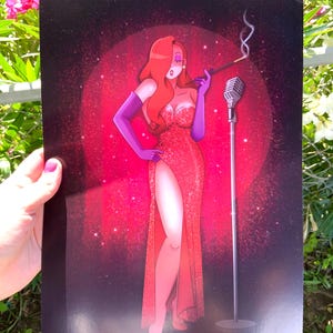 Jessica Rabbit 9 x 10 Print