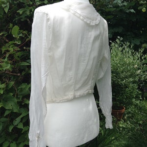 Antique Vintage 1910s Edwardian Blouse image 3