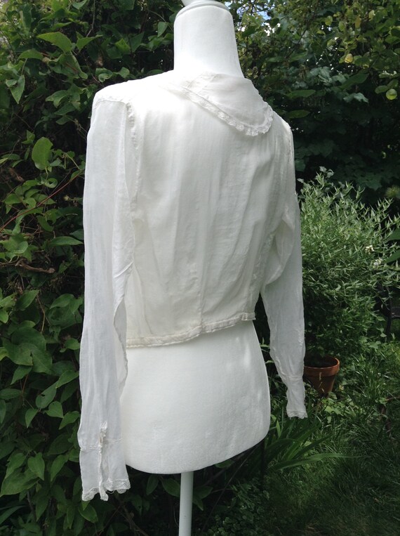 Antique Vintage 1910s Edwardian Blouse - image 3