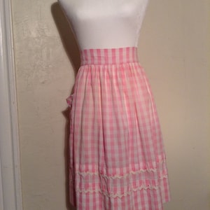 Vintage 1950s Mid-Century Cotton Apron
