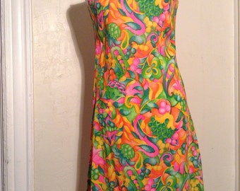 Vintage 60s A-Line Dress