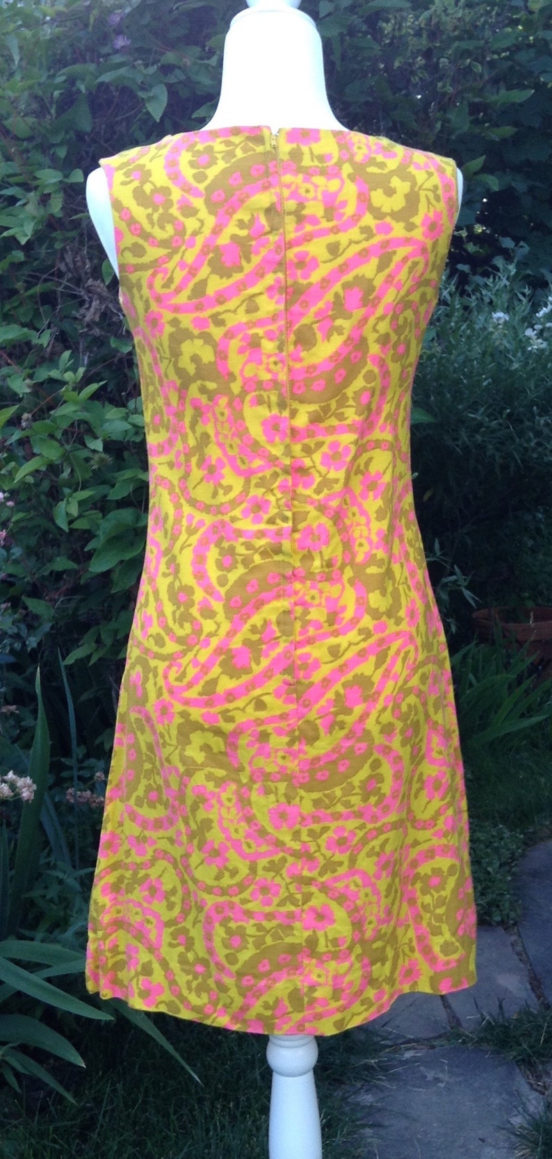 Vintage 60s A-Line Dress