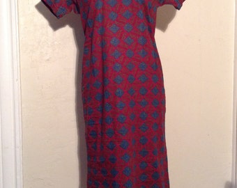 Vintage 40s Sheath Dress