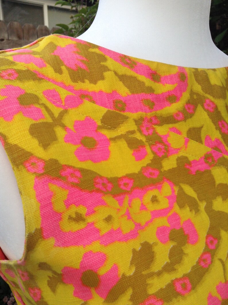 Vintage 60s A-Line Dress