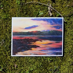 Purple Sunset Print