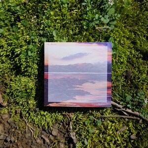 Purple Sunset Sticky Notes