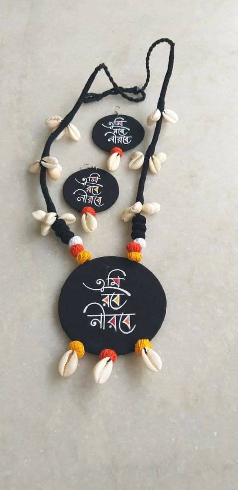 handmade febric jewelry