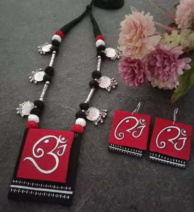 handmade febric jewelry