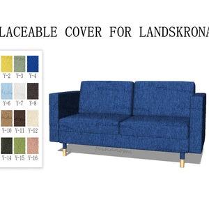 Replaceable Sofa Covers For LANDSKRONA(2 Seats,3 Seats,3 Seats bed),LANDSKRONA sofa covers,sofa cover for Landskrona,Landskrona Couch covers