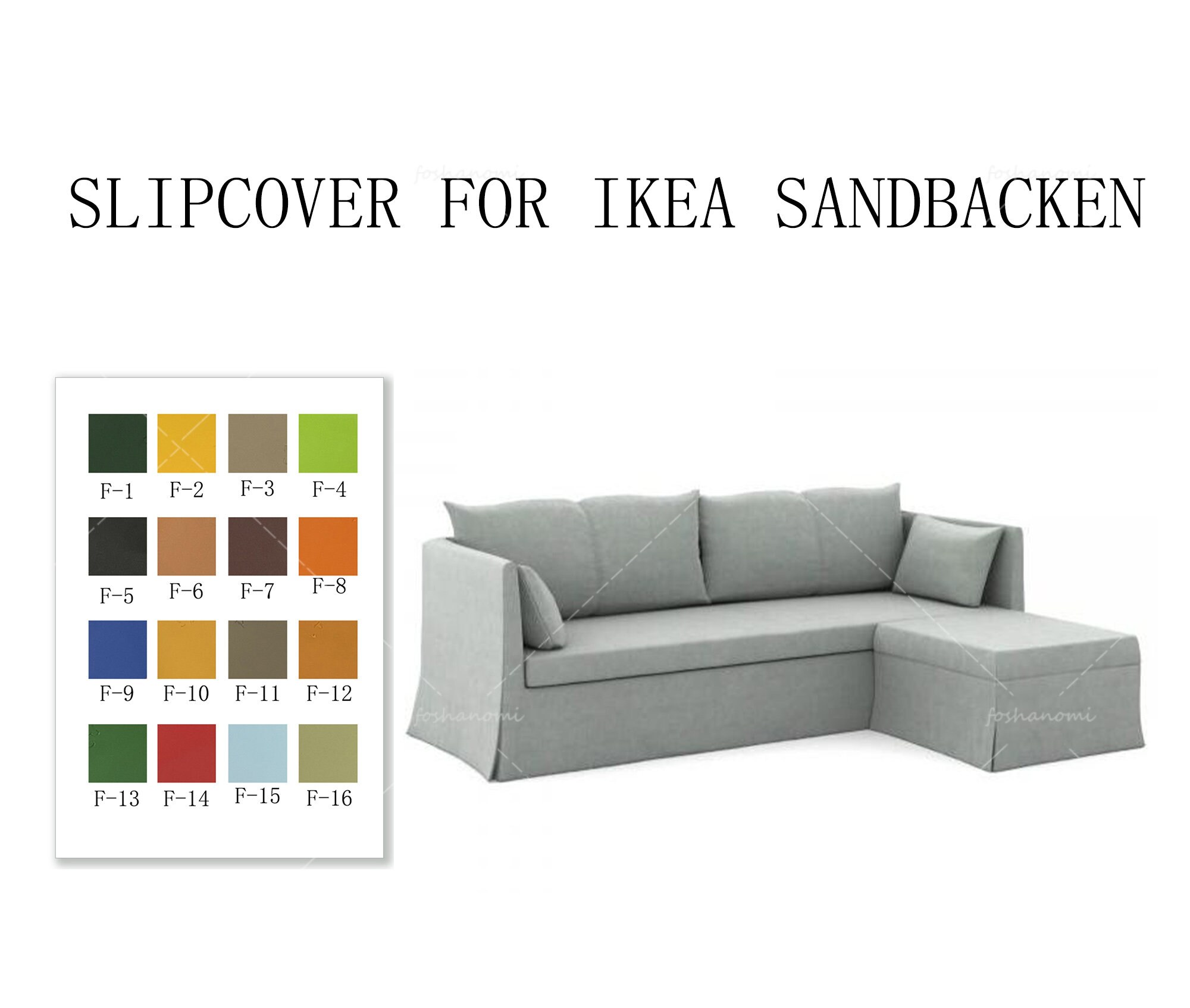 spænding Slibende eksekverbar Ikea Sandbacken - Etsy
