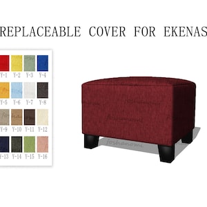 Replaceable Sofa Covers For EKENÄS(footstool),Sofa covers,Ekenas sofa cover,sofa cover for Ekenas,Ekenas sofa cover,Couch cover for Ekenas