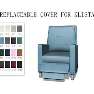 Replaceable Sofa Covers For KLISTA(Armchair),Sofa covers,Klista Armchair covers,covers for Klista chair,Couch covers for Klista,Couch covers