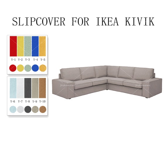 Copridivano sostituibili per IKEA KIVIK 5 posti con angolo angolo2 posti2  posti, copridivano IKEA kivik, coperture per divano kivik, copridivano -   Italia