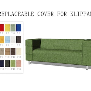 Replaceable Sofa Covers For Model of KLIPPAN,Sofa covers,KLIPPAN couch cover,Sofa covers for Klippan,Couch Covers for Klippan,couch covers