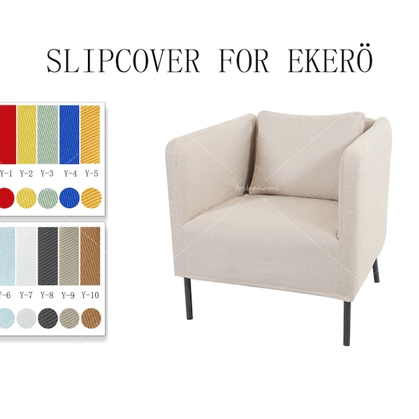 Austauschbare Sofabezüge für EKERÖ (1 Sitz), Sofabezüge, Ekero-Sofabezug, Sofabezüge für Ekero-Sessel, Sofabezüge für Ekero, Sofabezüge