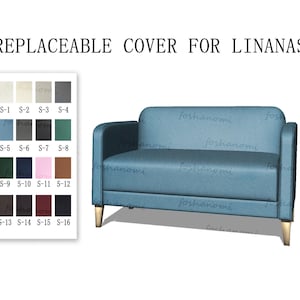 Replaceable Sofa Covers For LINANÄS(2 Seats),Sofa covers,LINANÄS sofa covers,sofa covers for Linanas,Couch covers for Linanas,Couch covers