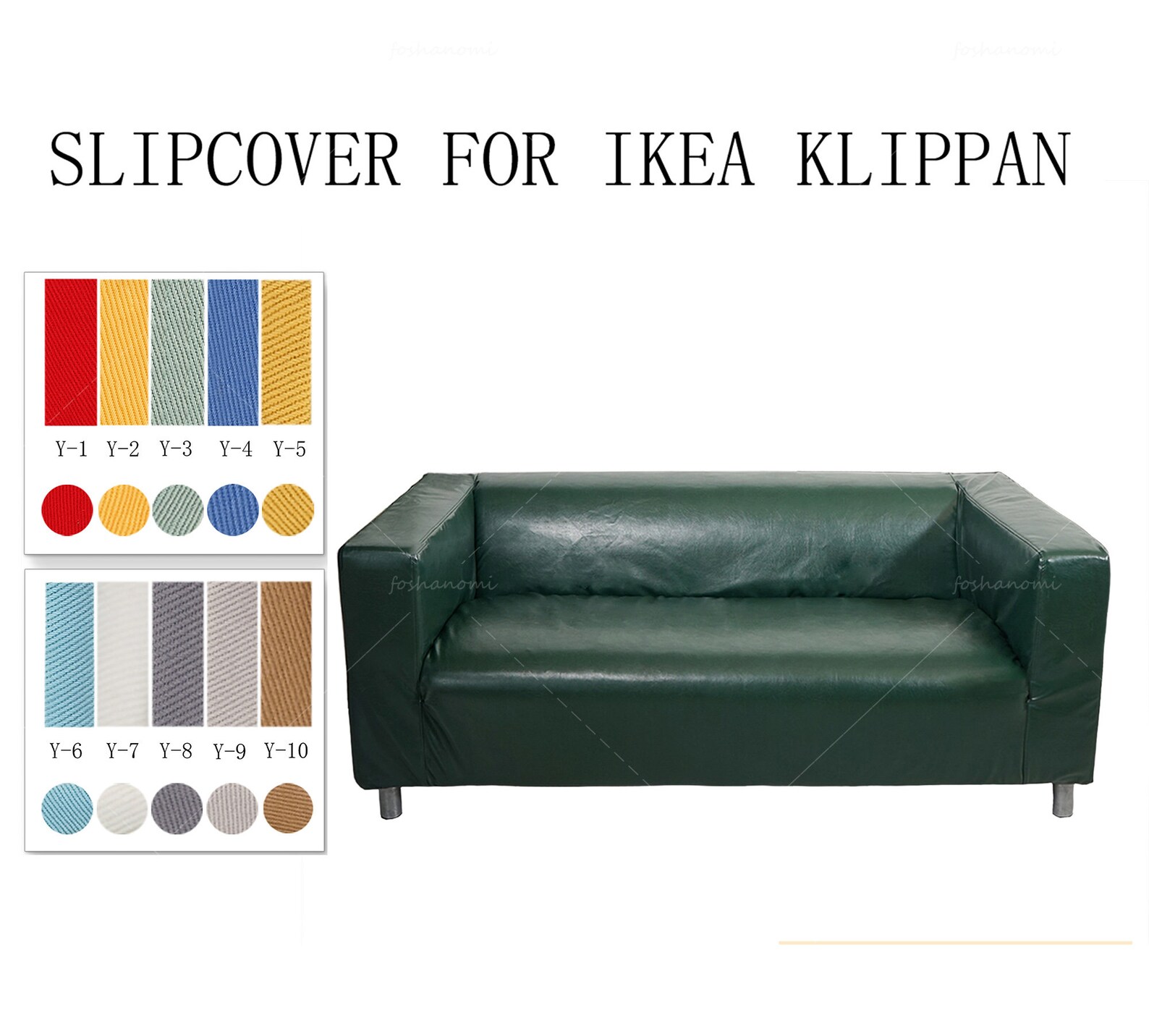IKEA KLIPPAN Sofa Covers3 Seatsikea Sofa Coversikea Etsy