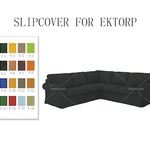 Replaceable Sofa Covers For EKTORP(5 Seats with corner/Corner+2+2 Seats),sofa covers,Ektorp sofa covers,couch covers for EKTORP,couch covers