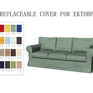 Replaceable Sofa Covers For EKTORP(3 seats),Sofa Covers,Ektorp sofa covers,sofa covers for Ektorp,couch covers for Ektorp,couch covers