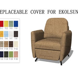 Replaceable Sofa Covers For EKOLSUND(Armchair),Sofa covers,Ekolsund Armchair covers,covers for Ekolsund chair,Armchair covers,Couch covers