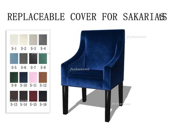 Austauschbare Sofabezüge für SAKARIAS-Stuhl, Sakarias Slipcover, komfortabel, 500 + Stofffarbenoptionen
