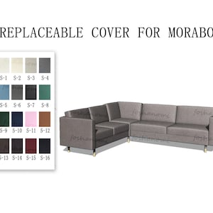 Replaceable Sofa Covers For MORABO Corner 2 Seats+3 Seats covers,Sofa covers,Morabo sofa covers,sofa cover for Morabo,Couch cover for Morabo