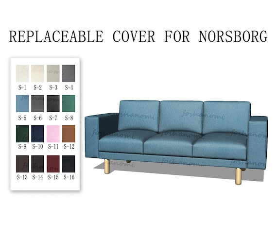 Replaceable Sofa Covers for NORSBORG(3 Seats),norsborg Couch