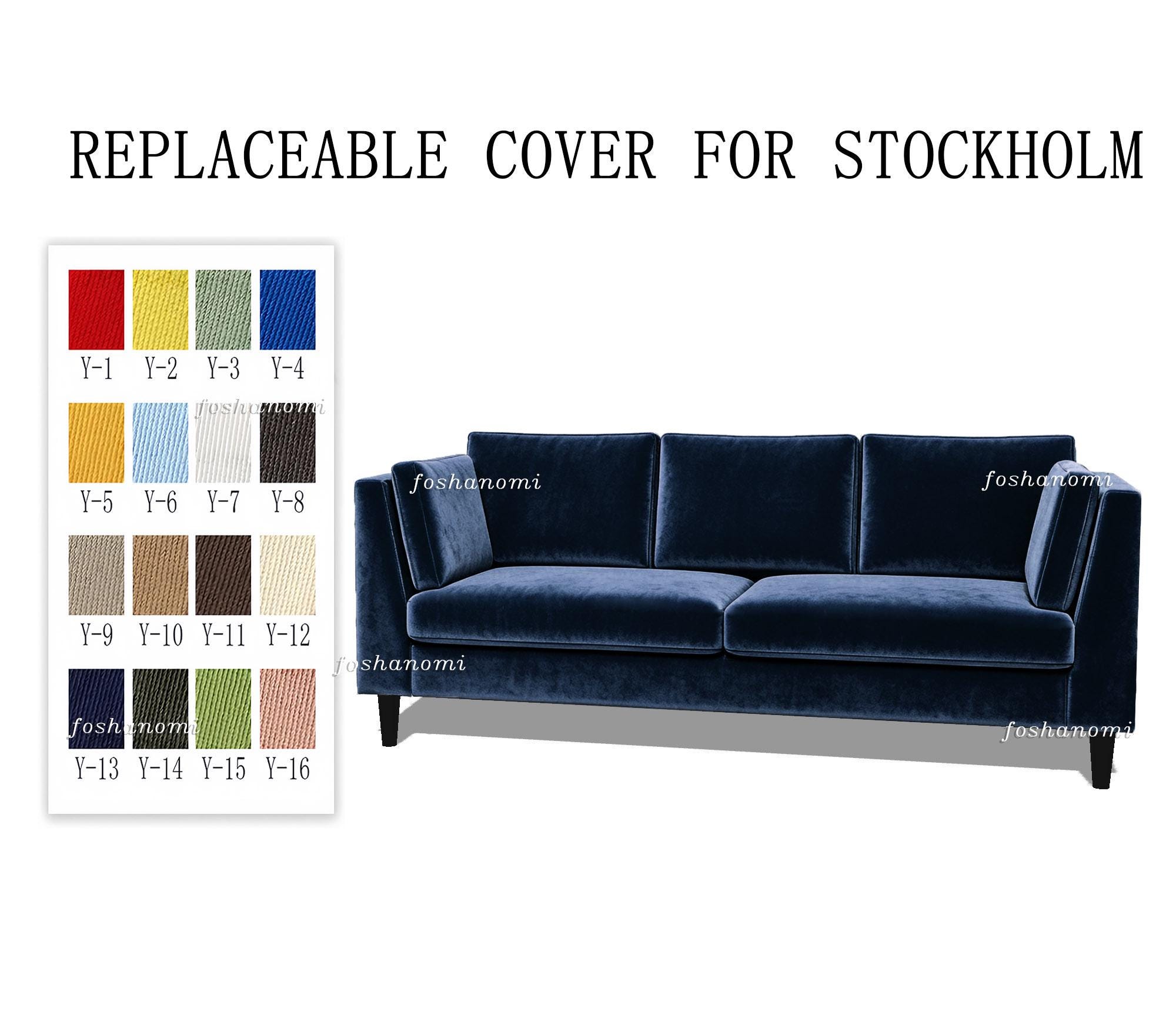 Ikea stockholm 2025 couch cover - Etsy 日本