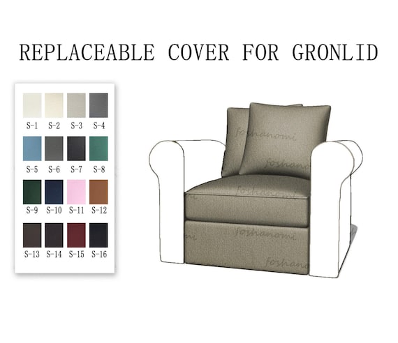 Replaceable Sofa Covers for GRÖNLID Seat Section,sofa Covers