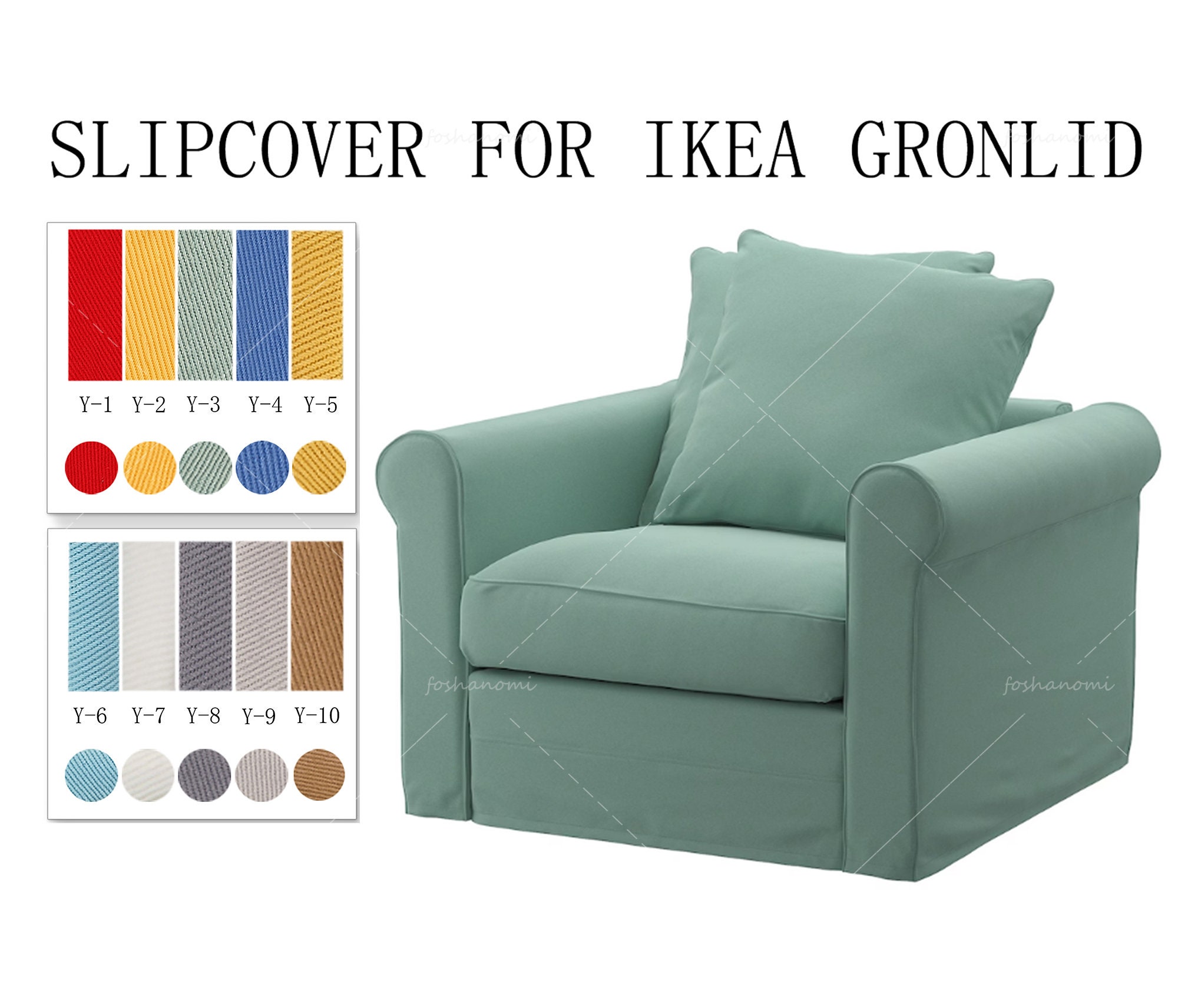 Gronlid Sofa Covers Etsy UK