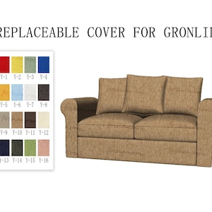 Replaceable Sofa Covers For GRÖNLID,Sofa cover,Gronlid sofa covers,couch covers for Gronlid,sofa covers for Gronlid,couch covers,sofa cover